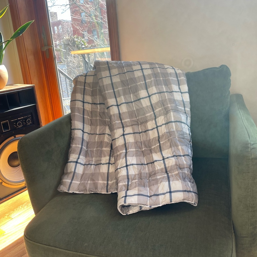 Eddie Bauer stuff sack throw (twin)